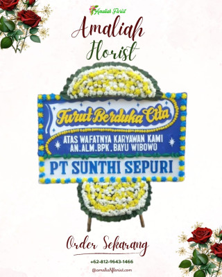 Papan Bunga Duka di Nyapah