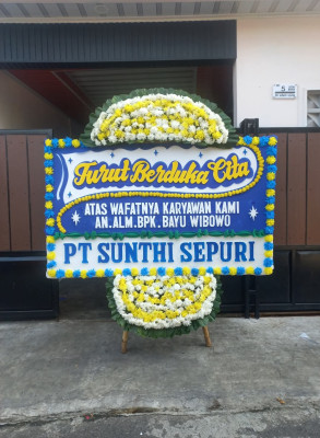 Papan Bunga Duka di Nyapah