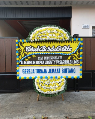 Papan Bunga Duka di Nyapah