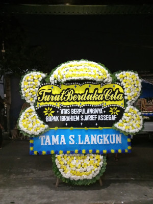 Papan Bunga Duka di Nyapah