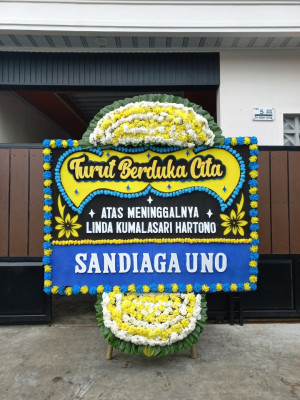 Papan Bunga Duka di Nyapah